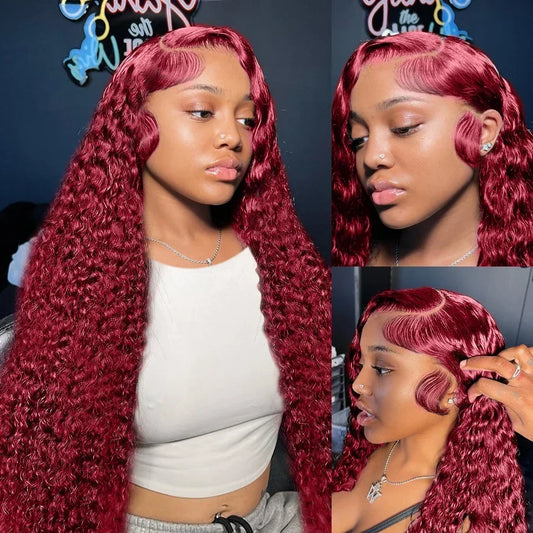 Burgundy Wig