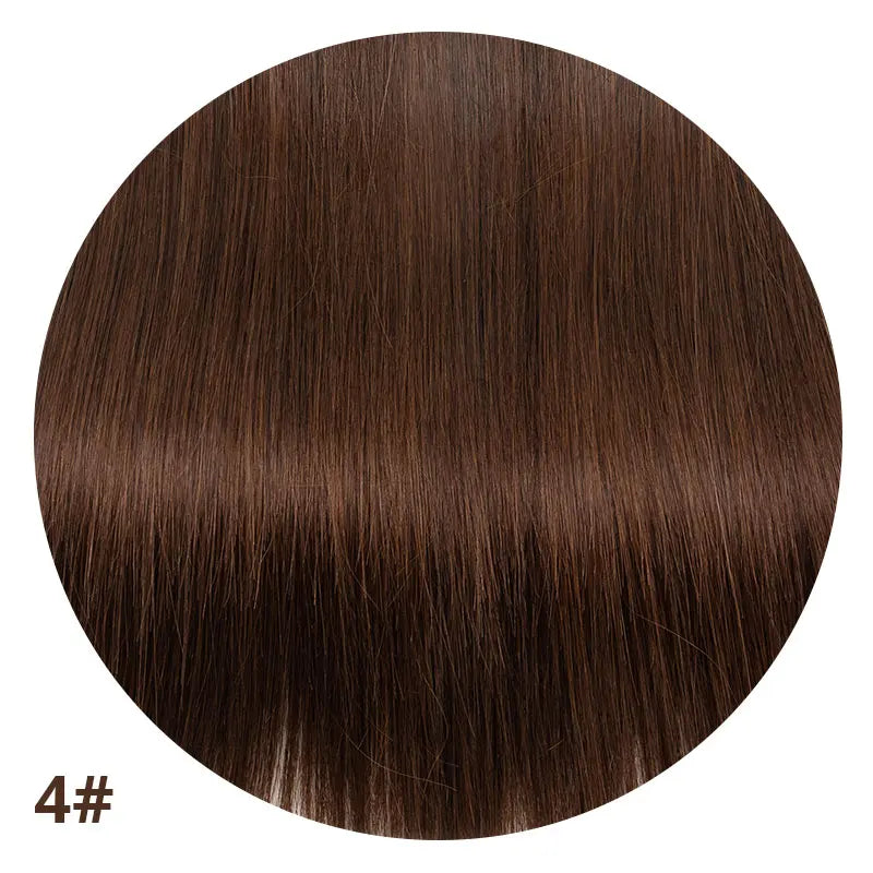 Double Inject Hole Weft Human hair Micro Loop Bundles