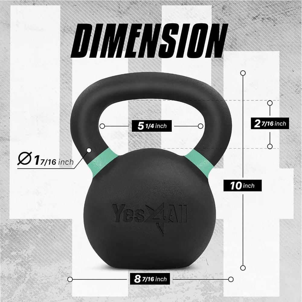Iron Kettlebell Non-Slip Handle