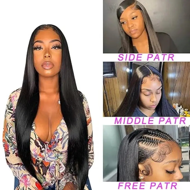 13x6 Hd Lace Frontal Wig Straight Human Hair