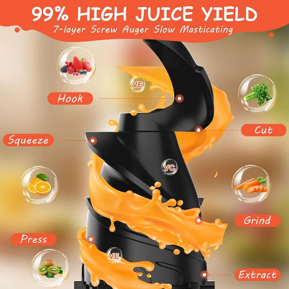 5.3-Inch Cold Press Juicer