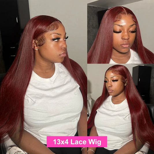 Reddish Brown HD 13x6 Lace Frontal Wigs