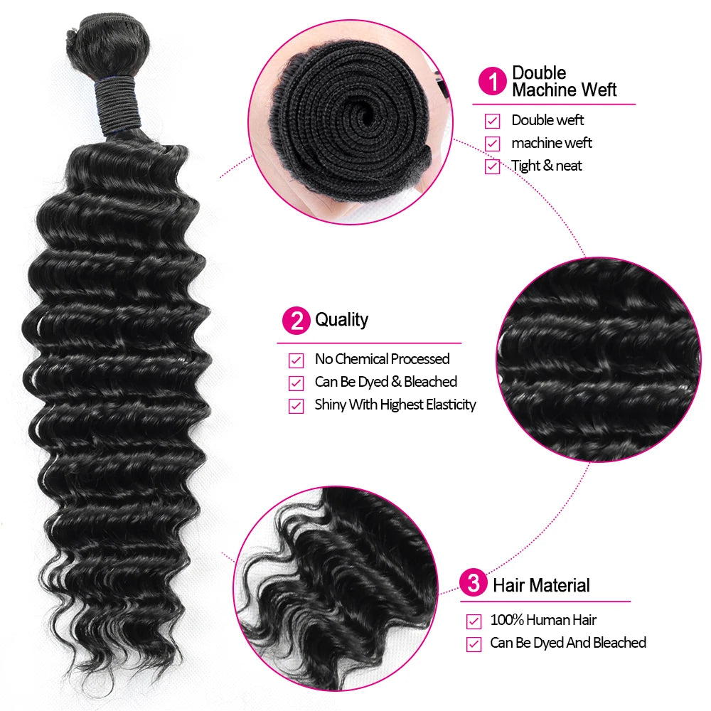 Deep Wave Bundle Human Hair