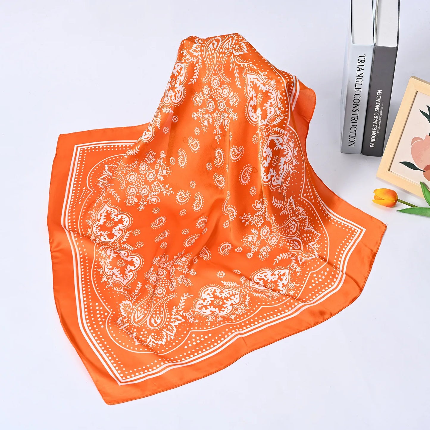 Satin scarf