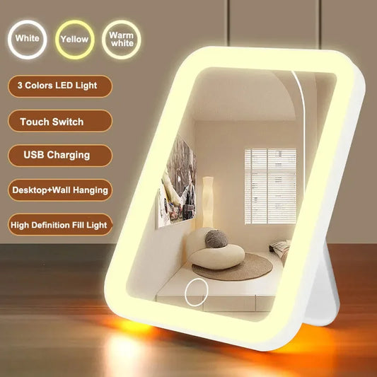 Vanity Mirror with Touch Screen USB