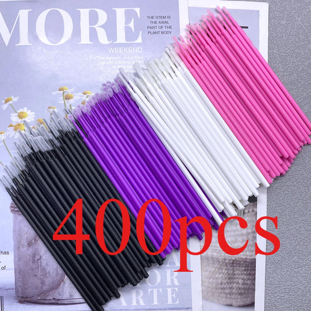 100/500pcs Eyelash Cleaning Brush