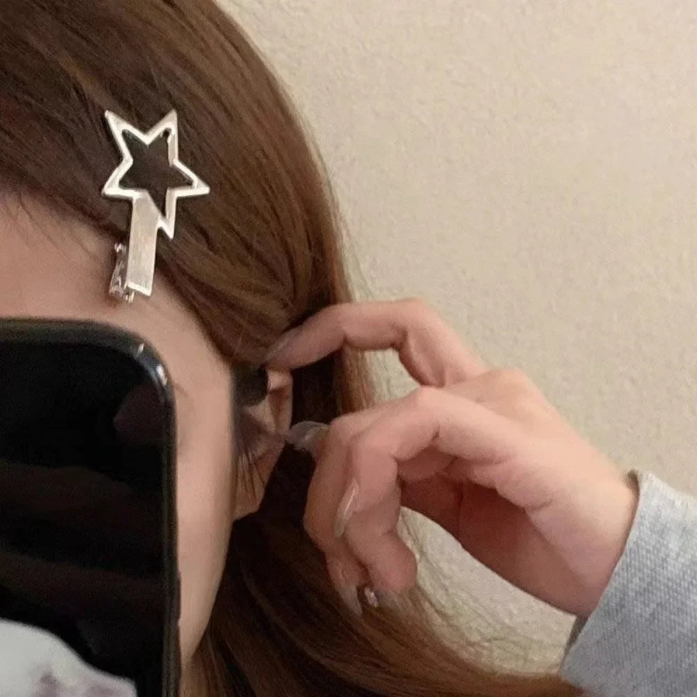 Silver Metal Hairpins