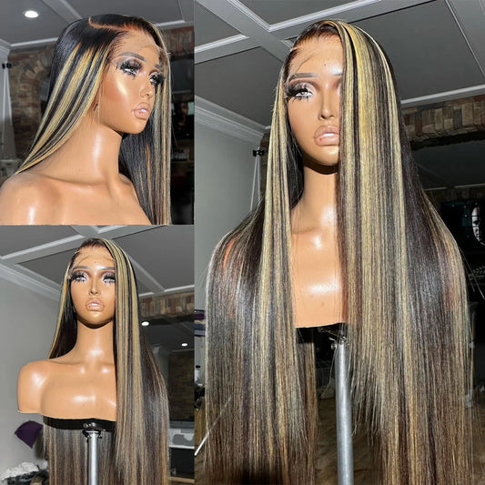 1B/27 Highlight Balayage Straight