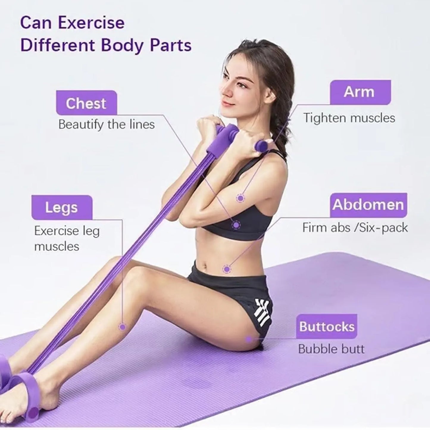 Purple Resistance Bands