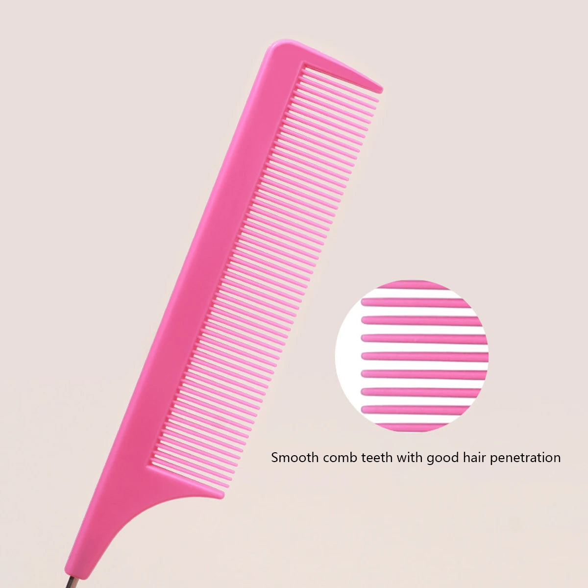 pointed tail comb