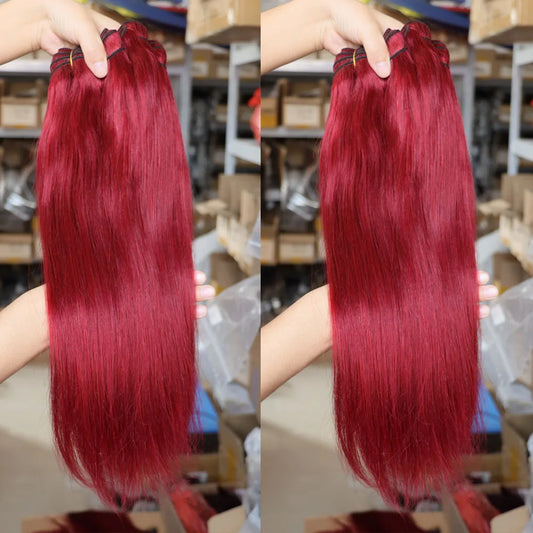 One Bundle Red Ombre