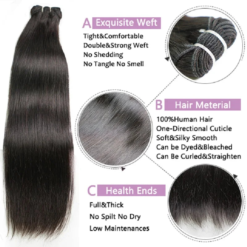 Straight Bundles Human Hair