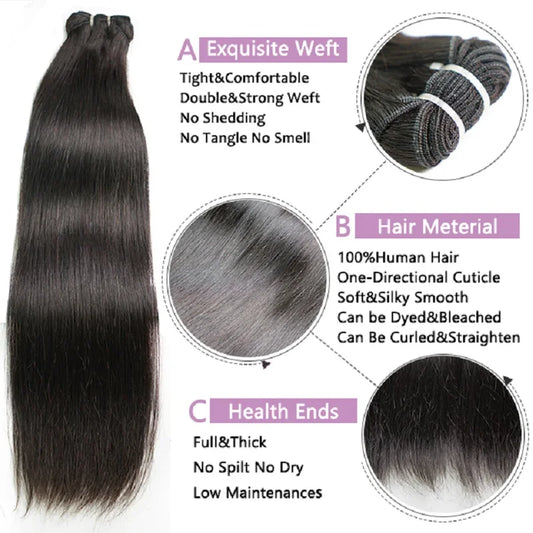Straight Bundles Human Hair