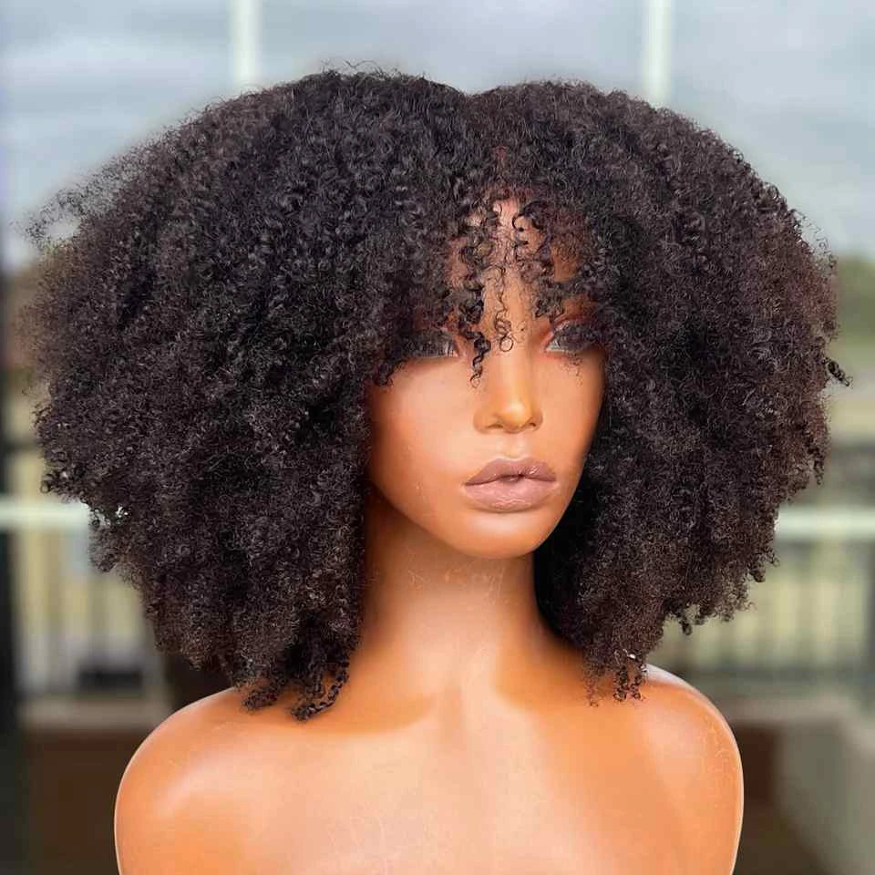 Short Afro Kinky Curly Bob