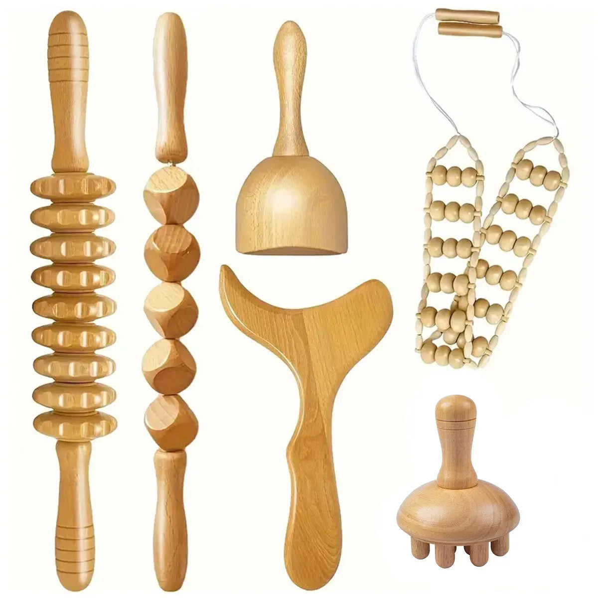 Wooden Massage Tool Sets