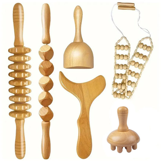 Wooden Massage Tool Sets