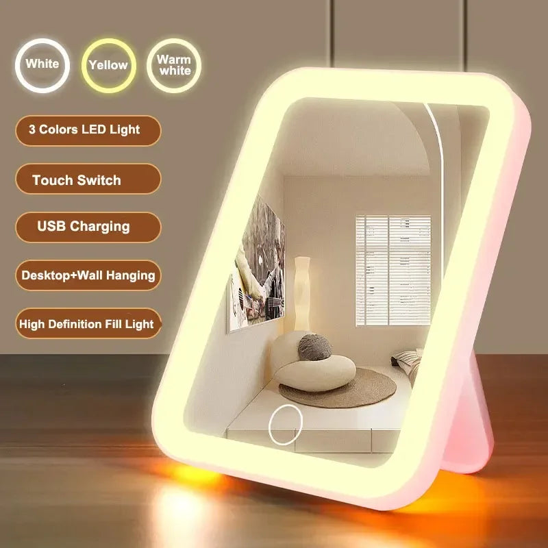 Light Small Mirror
