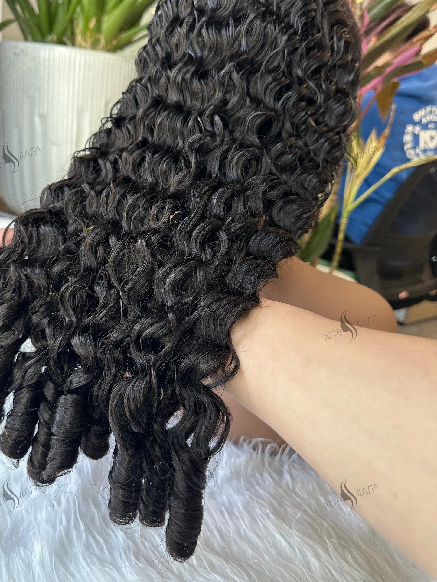 Burmese Curly Human Hair Wigs