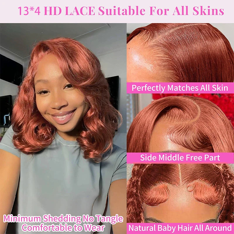Reddish Brown Body Wave