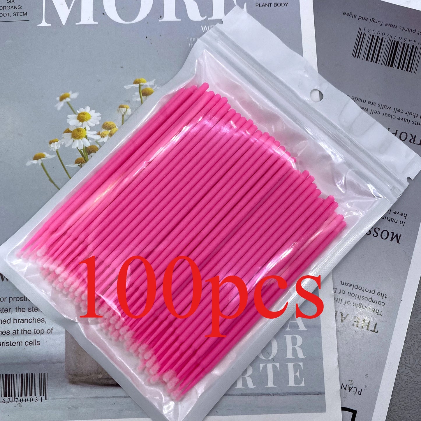 100/500pcs Eyelash Cleaning Brush