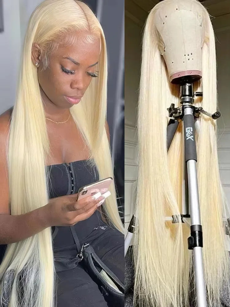 HD Transparent Honey Blonde Wig