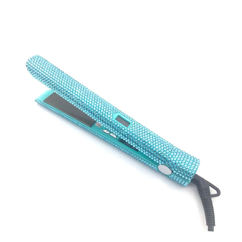 Flat Iron 1 inch Rhinestone