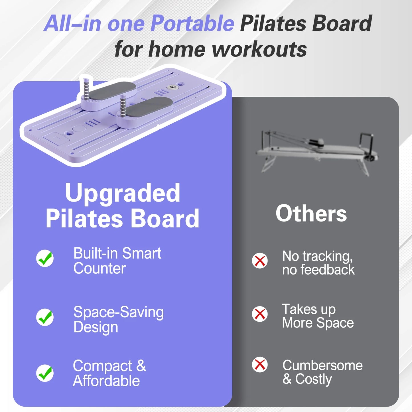 Foldable Pilates Bar