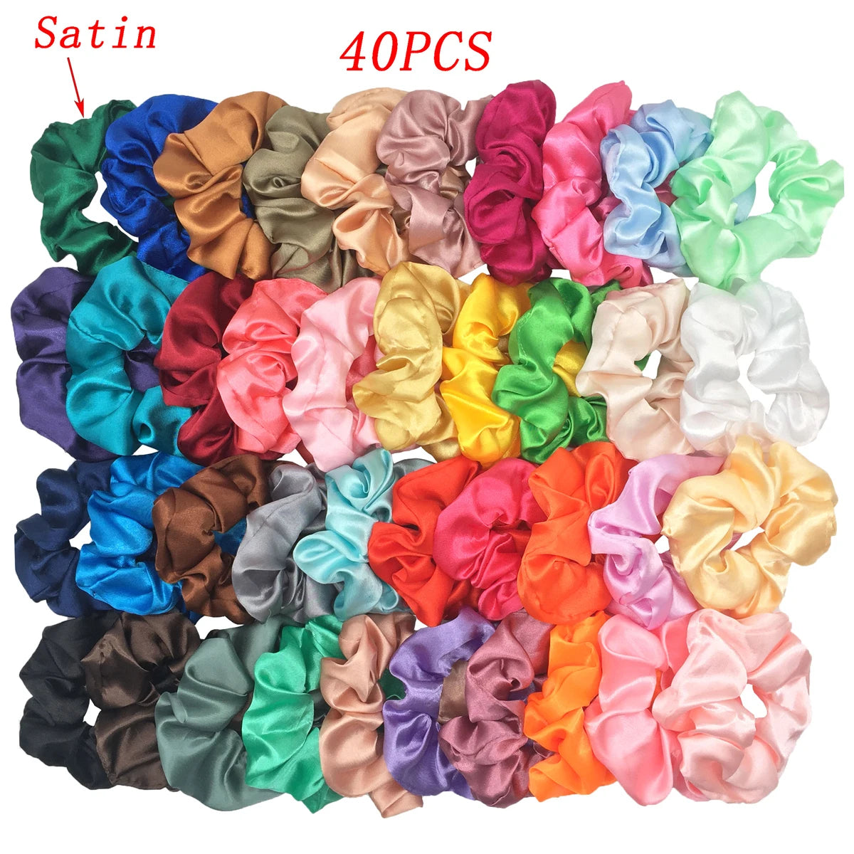 Satin Scrunchies