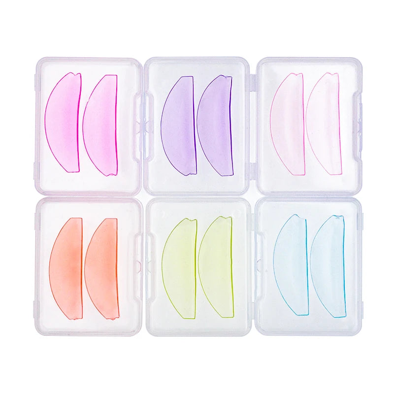 9 color Ultra Thin Silicone Eyelash