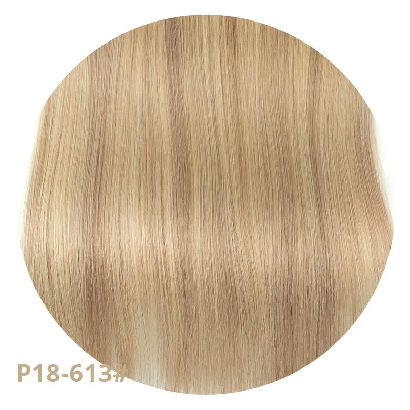 Double Inject Hole Weft Human hair Micro Loop Bundles