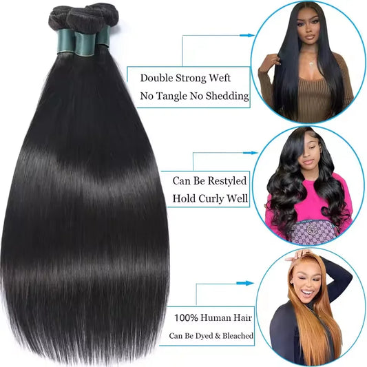 Straight Bone Human Hair