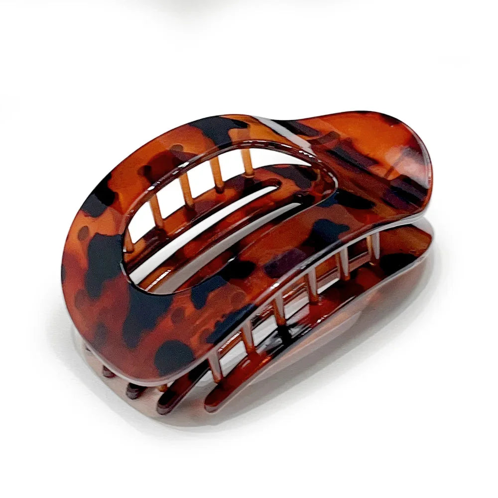 Oval Hair Claw Clip