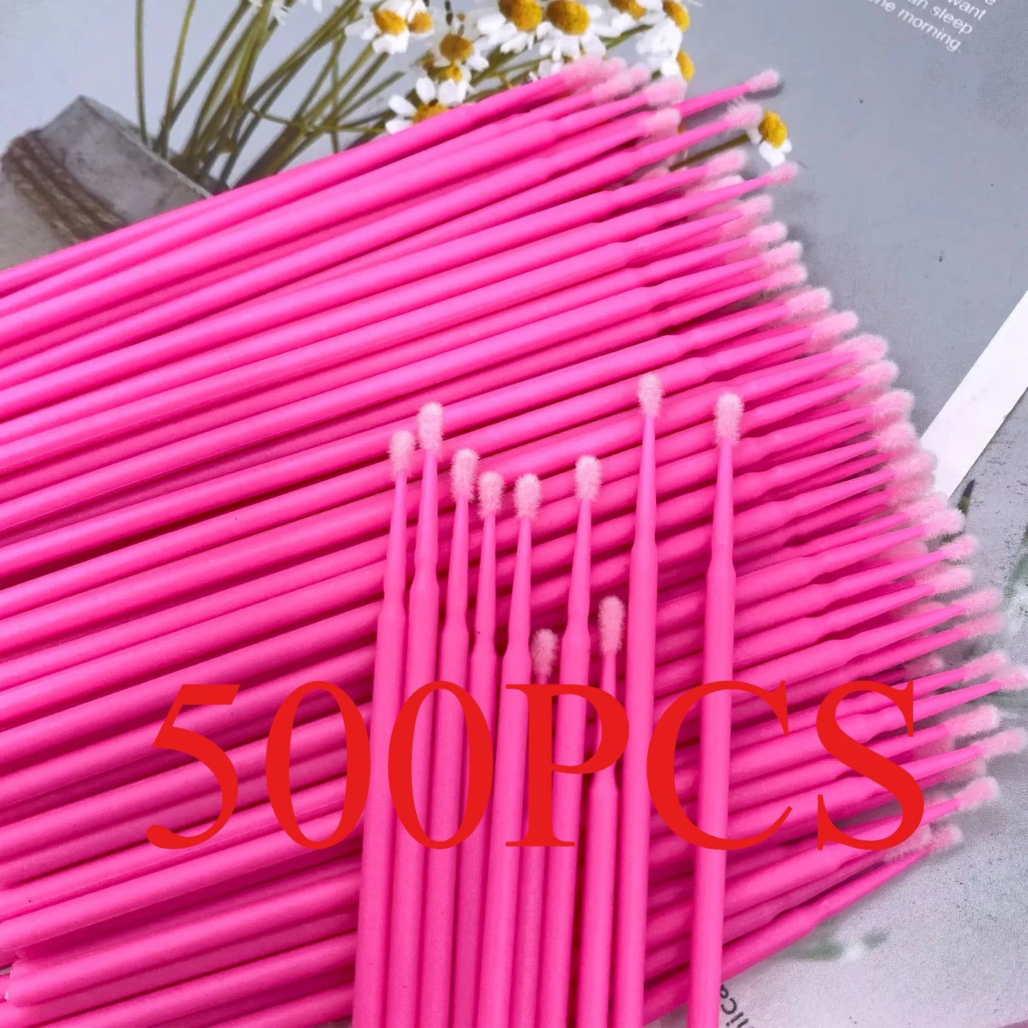 100/500pcs Eyelash Cleaning Brush